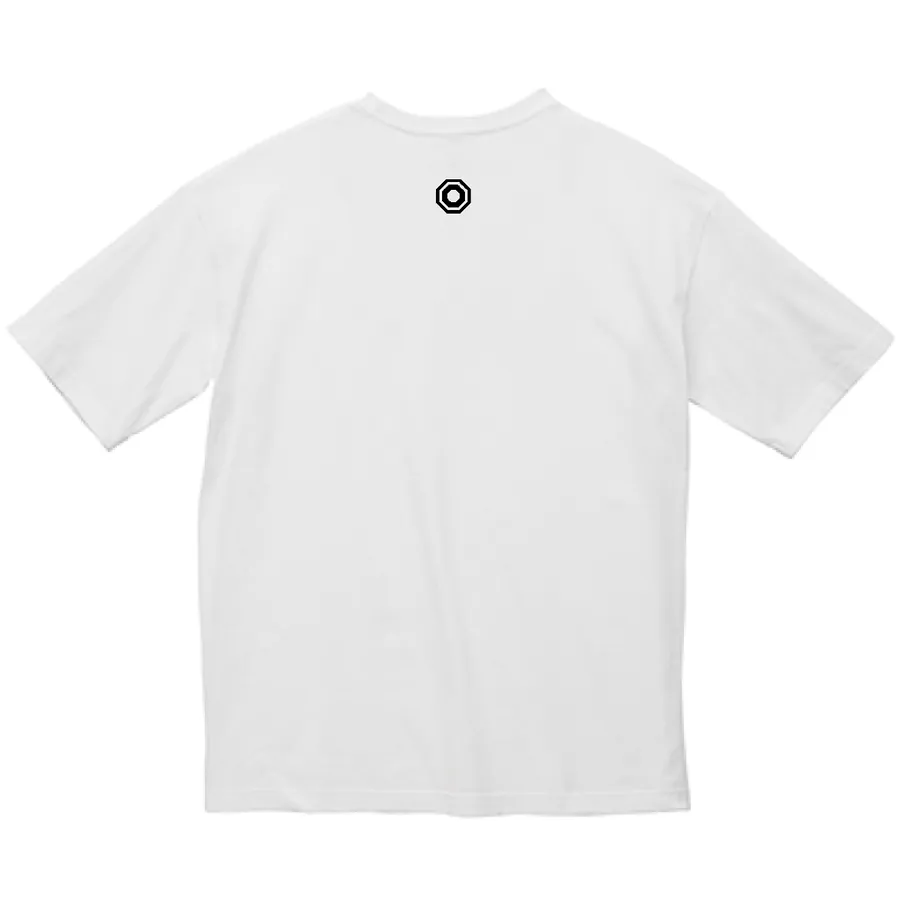BUNZO Center Big Tee - White (back)