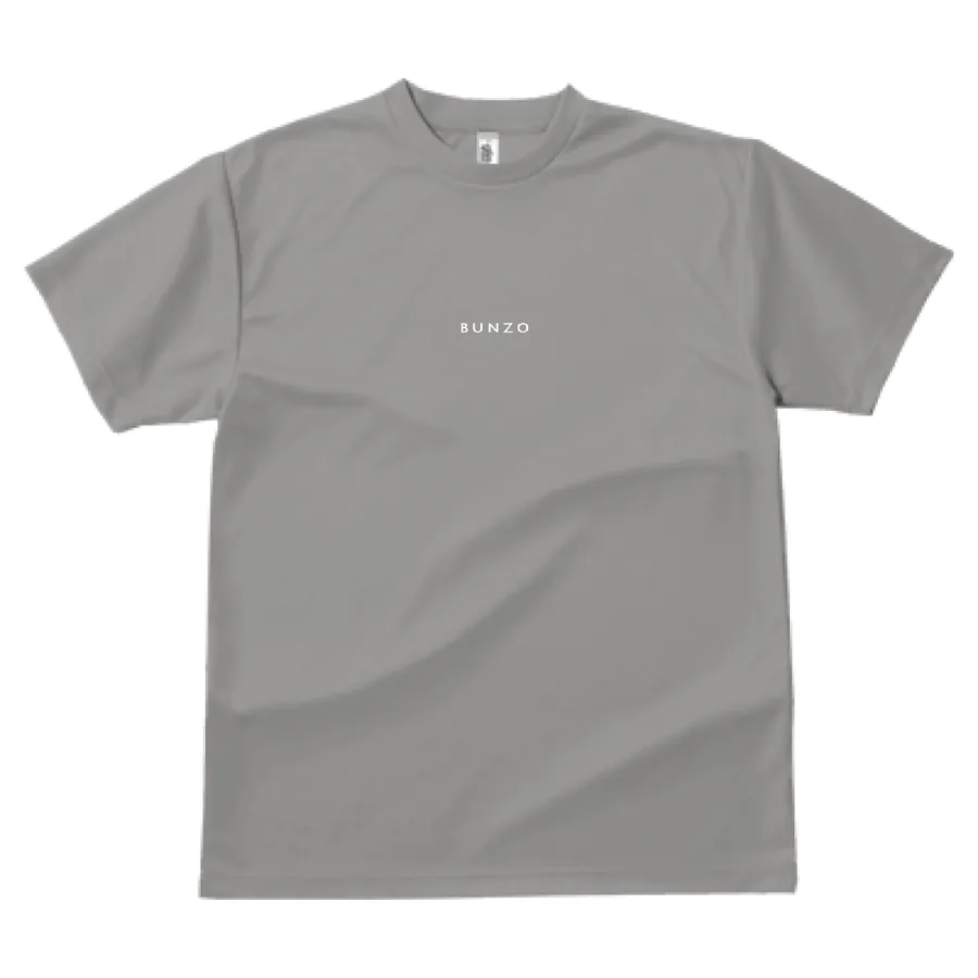 BUNZO Center Dry Tee - Gray (front)