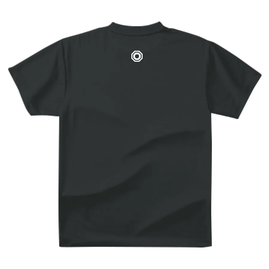 BUNZO Center Dry Tee - Smoke Black (back)