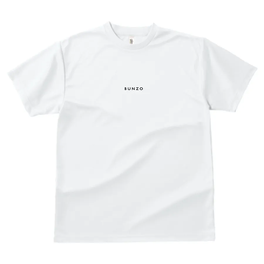 BUNZO Center Dry Tee - White (front)