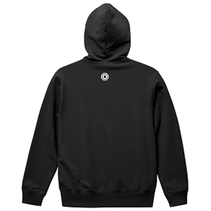 BUNZO Center Hoodie - Black (back)