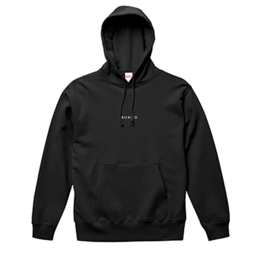 BUNZO Center Hoodie - Black (front)