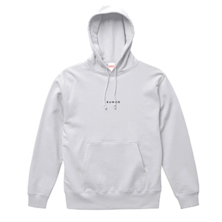 BUNZO Center Hoodie - White (front)
