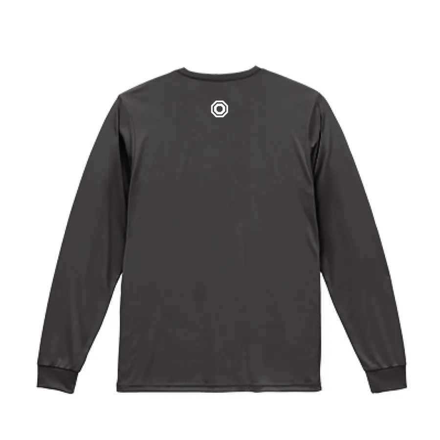 BUNZO Center Long Sleeve Tee - Sumi (back)